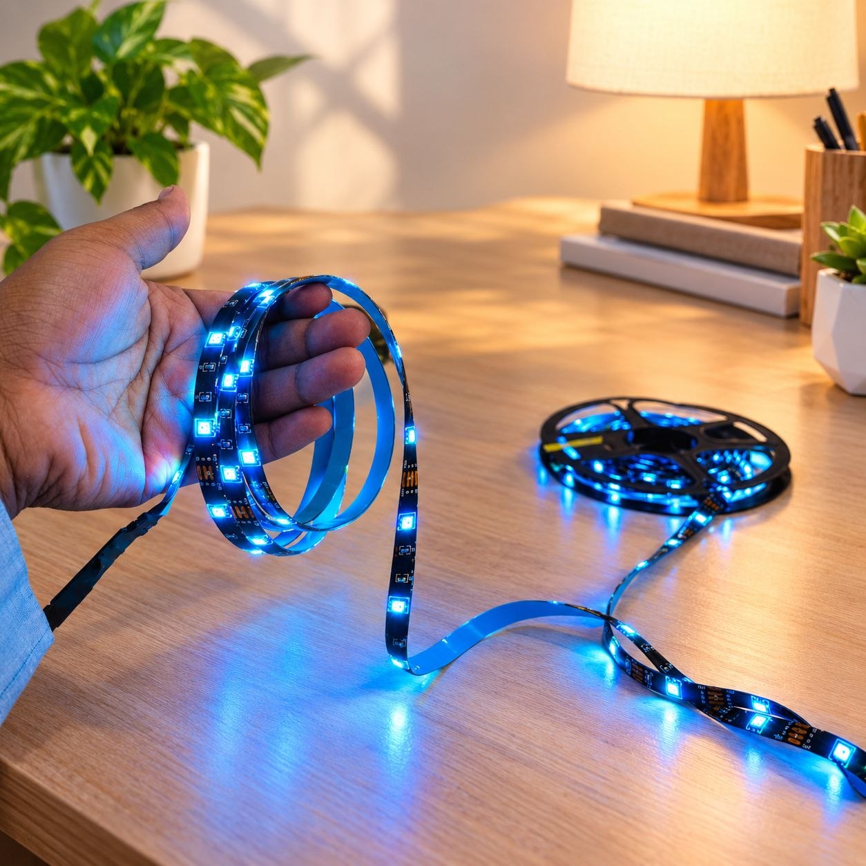 16 ft Strip light premium App Controler + Sound Sensor 1