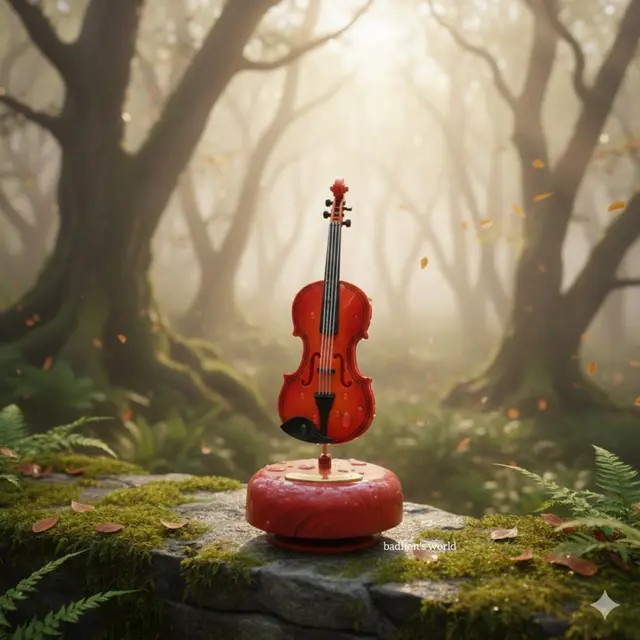 Rotating Pipa Musical Box