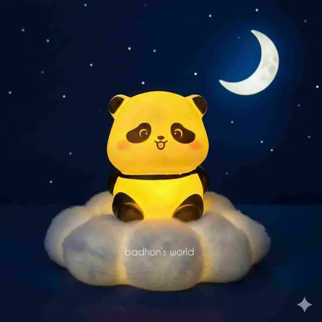 Mini Cute Animal Panda Night Lamp