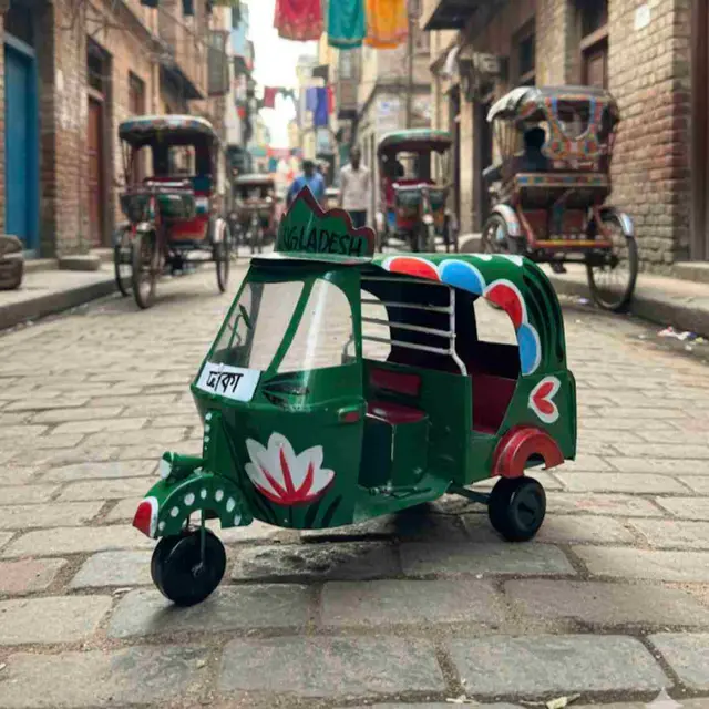 Bangladesh Heritage Mini CNG Rickshaw